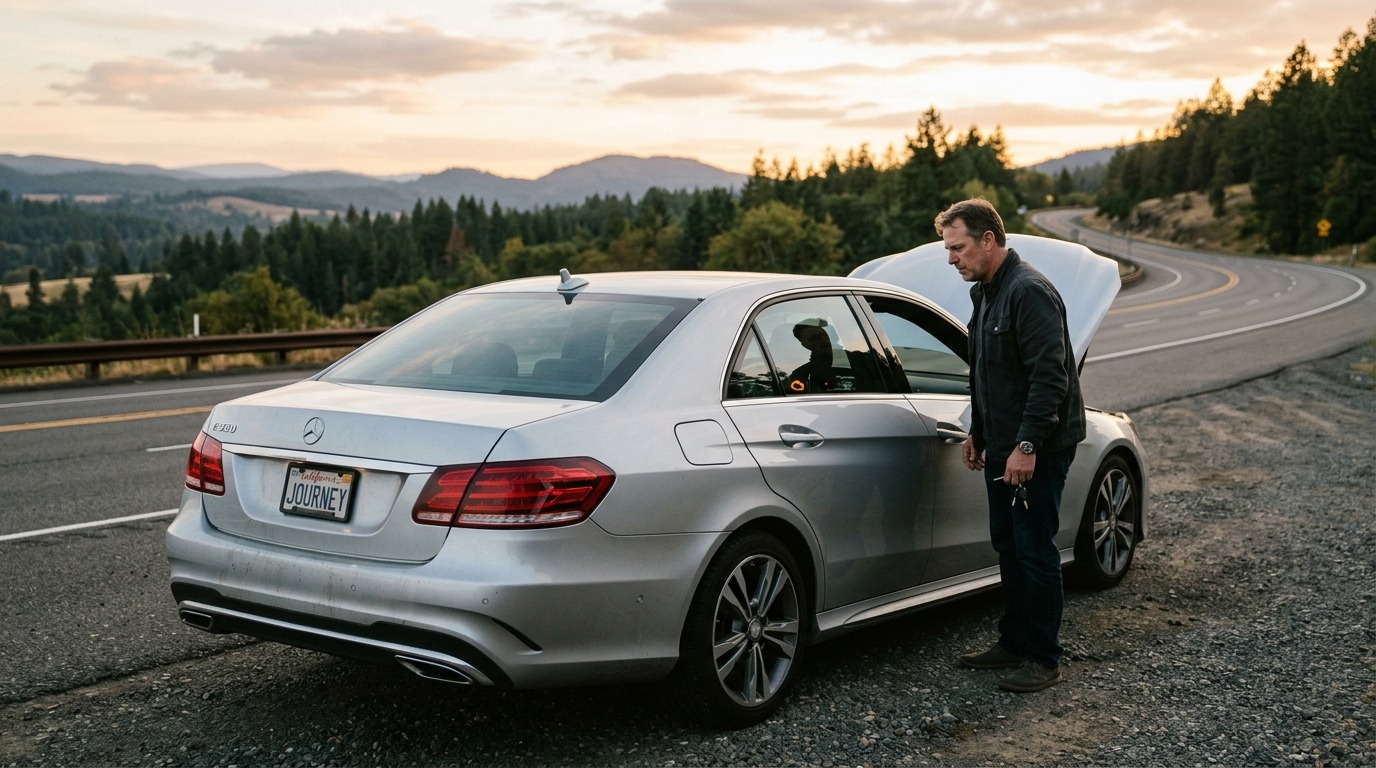 Mercedes Check Engine After A Long Drive